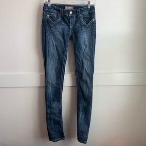 MEK Medium Wash Oaxaca Straight Leg Jeans